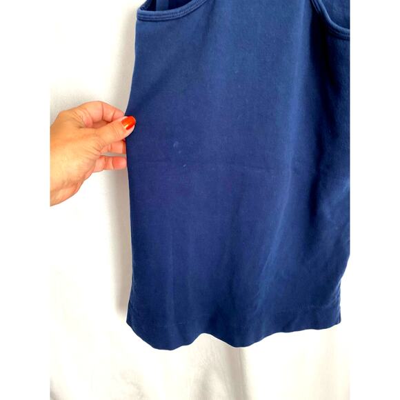 Yvette Mandell Jeweled Anchor & Crown Racer Back Tank Top Small - Picture 5 of 6